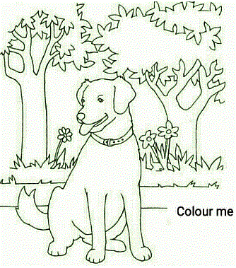 image:  colouring page