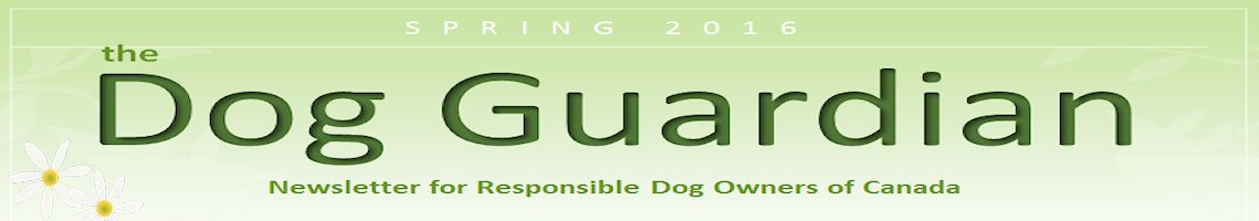 Dog Guardian - Spring 2016